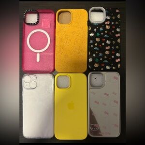 Apple Yellow Silicone iPhone Case - Slim Protective Cover